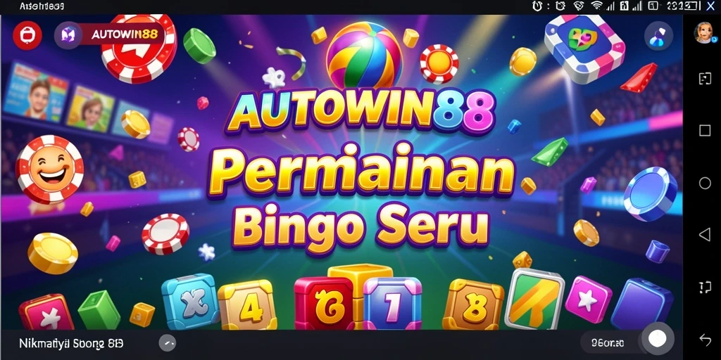 Tampilan menarik saat bermain Bingo di AUTOWIN88.