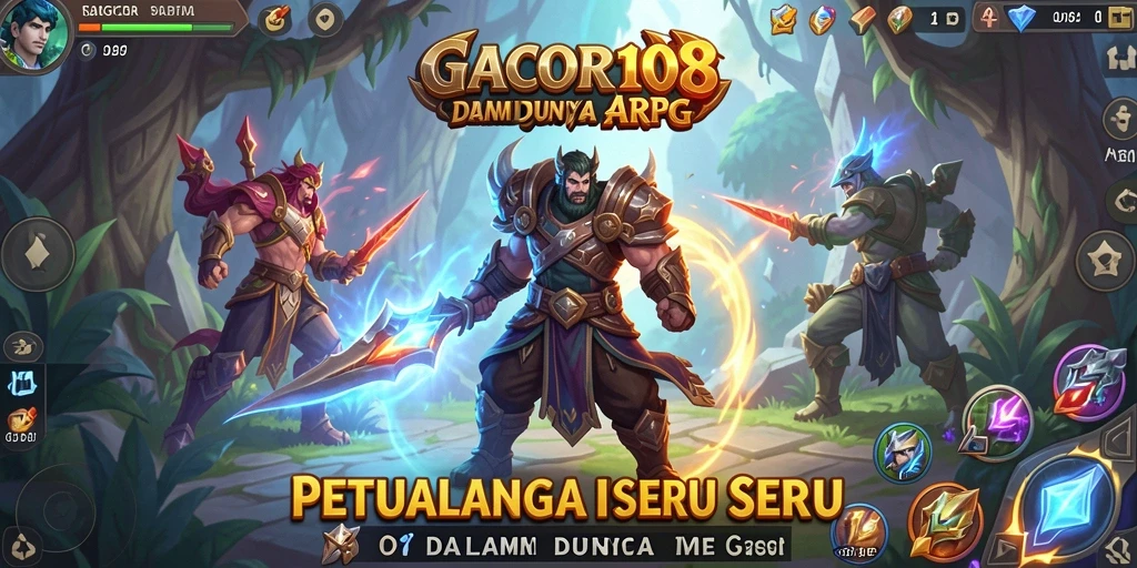 Pengalaman seru dalam pertarungan ARPG GACOR108.