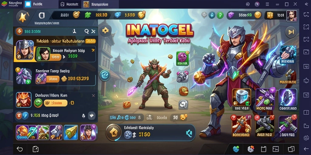 Tampilan aplikasi INATOGEL yang user-friendly dan praktis.