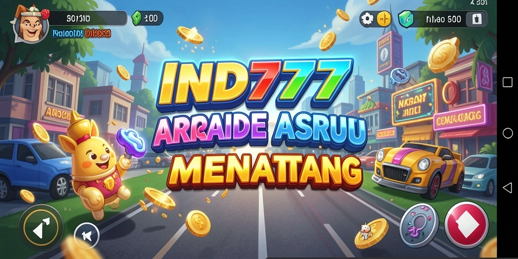 Screenshot menampilkan gameplay Arcade yang seru dan penuh aksi.