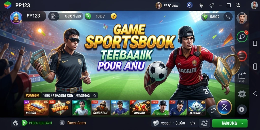 Gameplay seru dari aplikasi Sportsbook PP123 saat memasang taruhan.