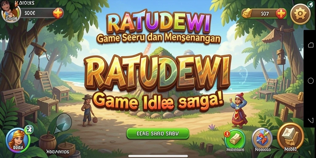 Tampilan gameplay RATUDEWI yang memukau dan menawan.