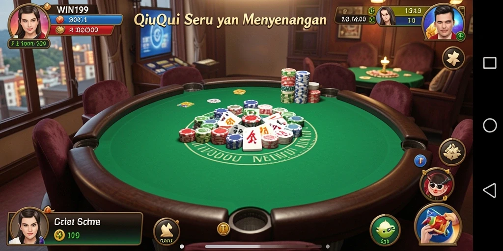 Screenshot gameplay QiuQiu yang menarik dan seru.